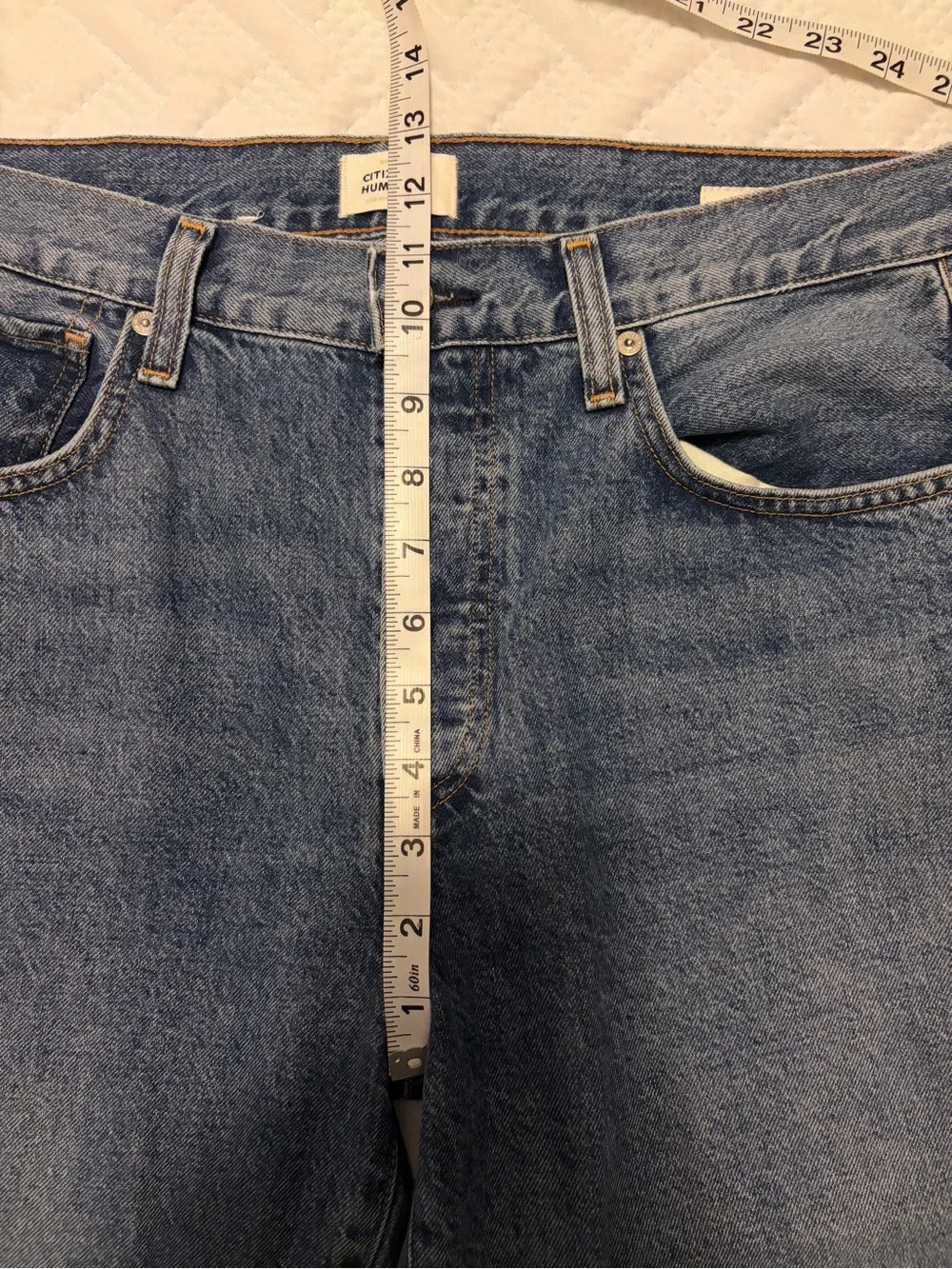 Citizens Of Humanity | Emery Crop Straight-Leg Jeans in Medium Blue